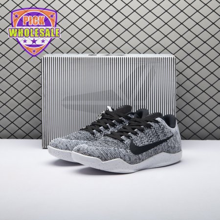 Nike Kobe 11 Elite Low Oreo 822675-184 Men's