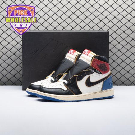 Jordan 1 Retro High OG SP Fragment x Union LA Varsity Red Sport Royal IO7847-002 Unisex