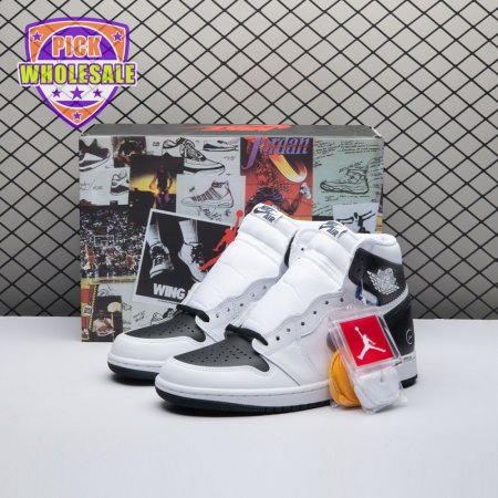 Jordan 1 Retro High OG SP Fragment x Union LA White Black II7282-100 Unisex