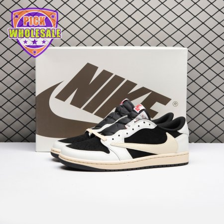 Travis Scott x Jordan 1 Low Medium Olive XZ6868-001