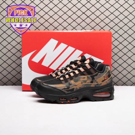 Nike Air Max 95 Safety Orange Camo HQ1973-001 Men's